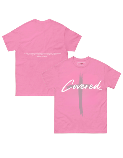 "COVERED" Brand Logo T-Shirt (Pink)